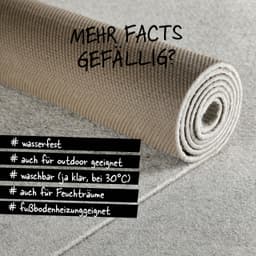 Wecon home RugPad Premium Teppichunterlage | Mehrfarbig