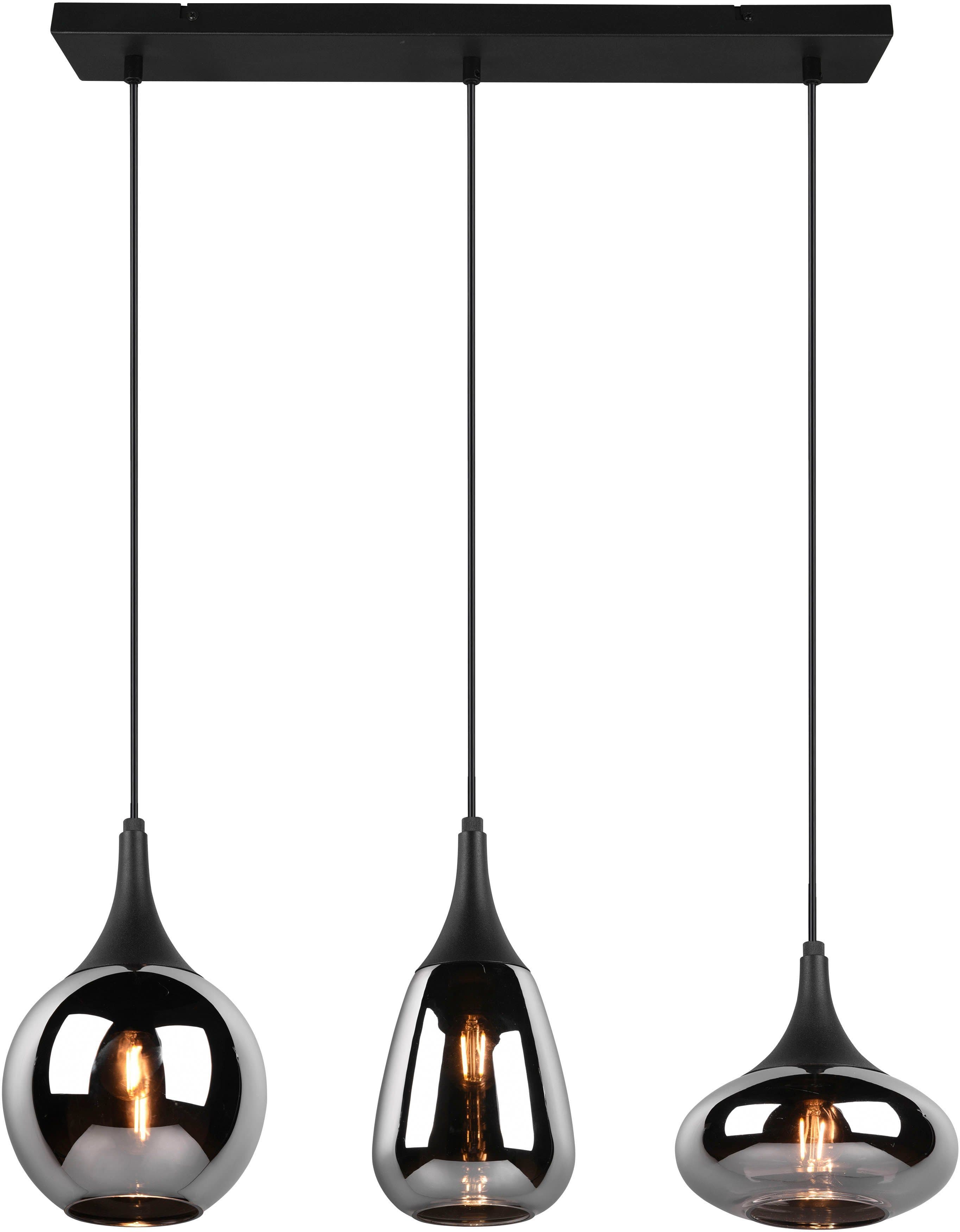 TRIO Leuchten Pendelleuchte Lumina | Schwarz