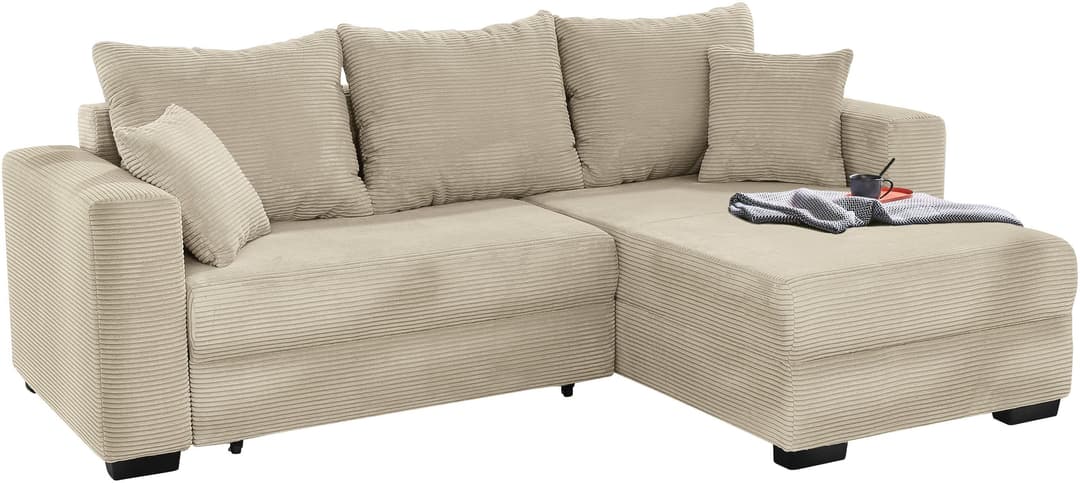 Jockenhöfer Gruppe Ecksofa Elmau L-Form | Beige