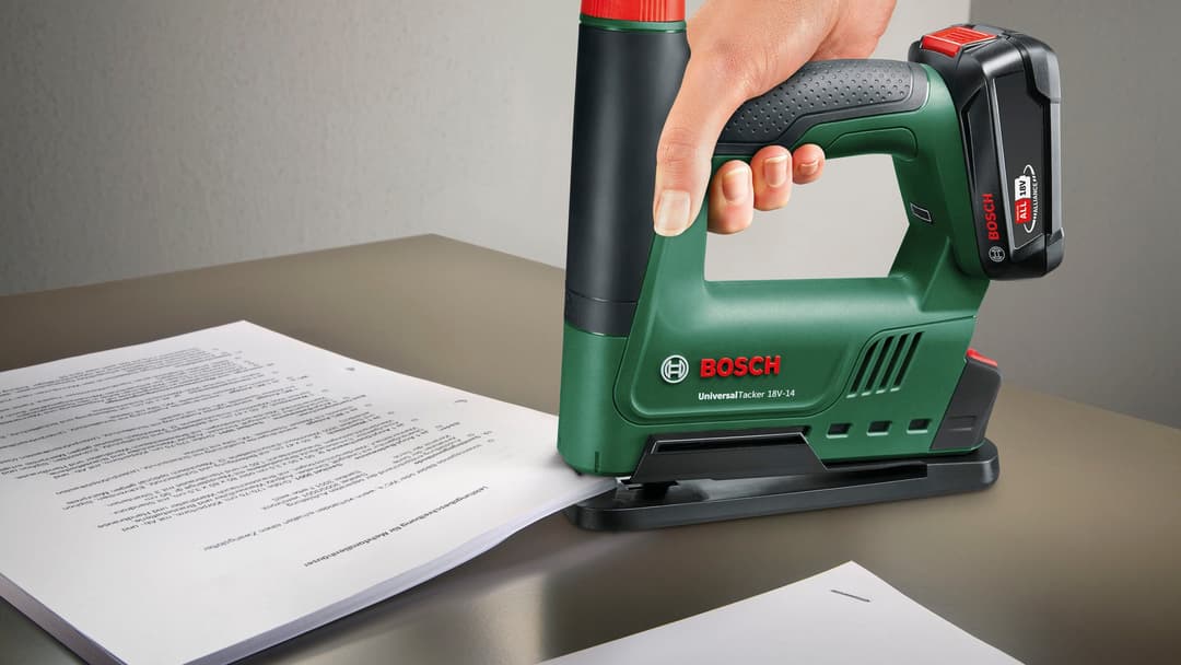 Bosch Home & Garden Akku-Tacker UniversalTacker 18V-14 | Grün