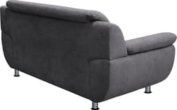 TRENDMANUFAKTUR 3-Sitzer Rondo | Grau