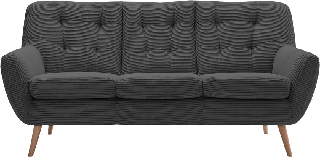 exxpo - sofa fashion 3-Sitzer Scandi | Grau