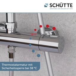 Schütte Brausegarnitur AQUADUCT | Silber
