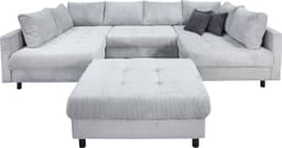 COLLECTION AB Wohnlandschaft Toni U-Form | Grau