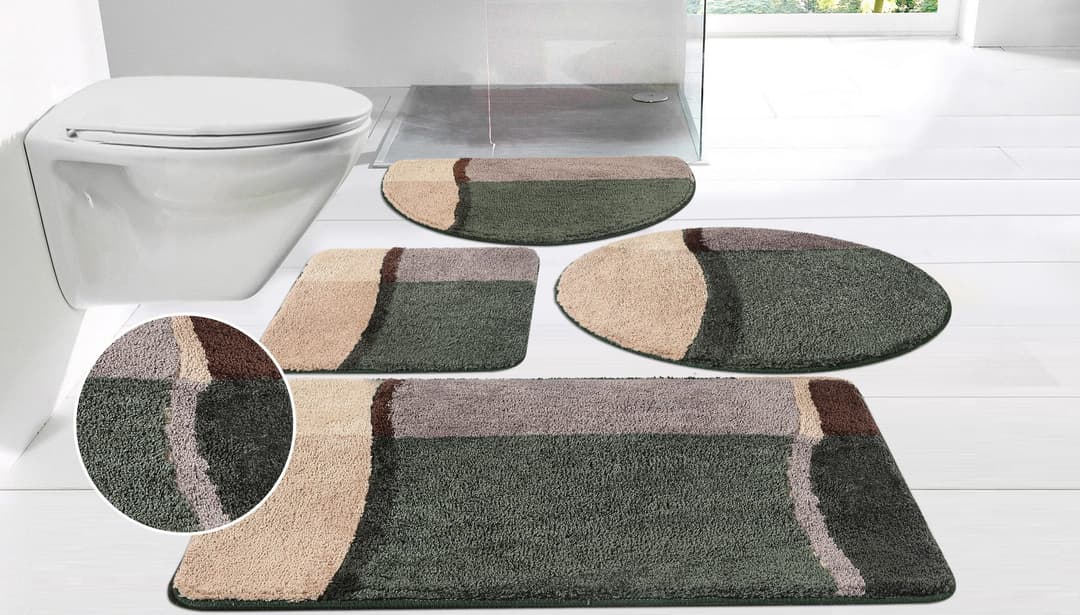OTTO home Badematte Belio | Grün