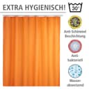 Wenko Duschvorhang Uni Orange | Orange 5