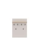 Home affaire Garderobenpaneel Belfort | Beige