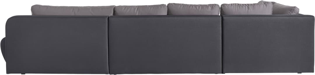 Wohnlandschaft Bandos U-Form | Grau