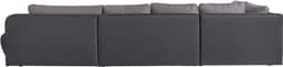 Wohnlandschaft Bandos U-Form | Grau