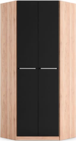 priess Eckkleiderschrank Barcelona | Holztöne