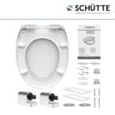 Schütte WC-Sitz Segeln | Grau 5