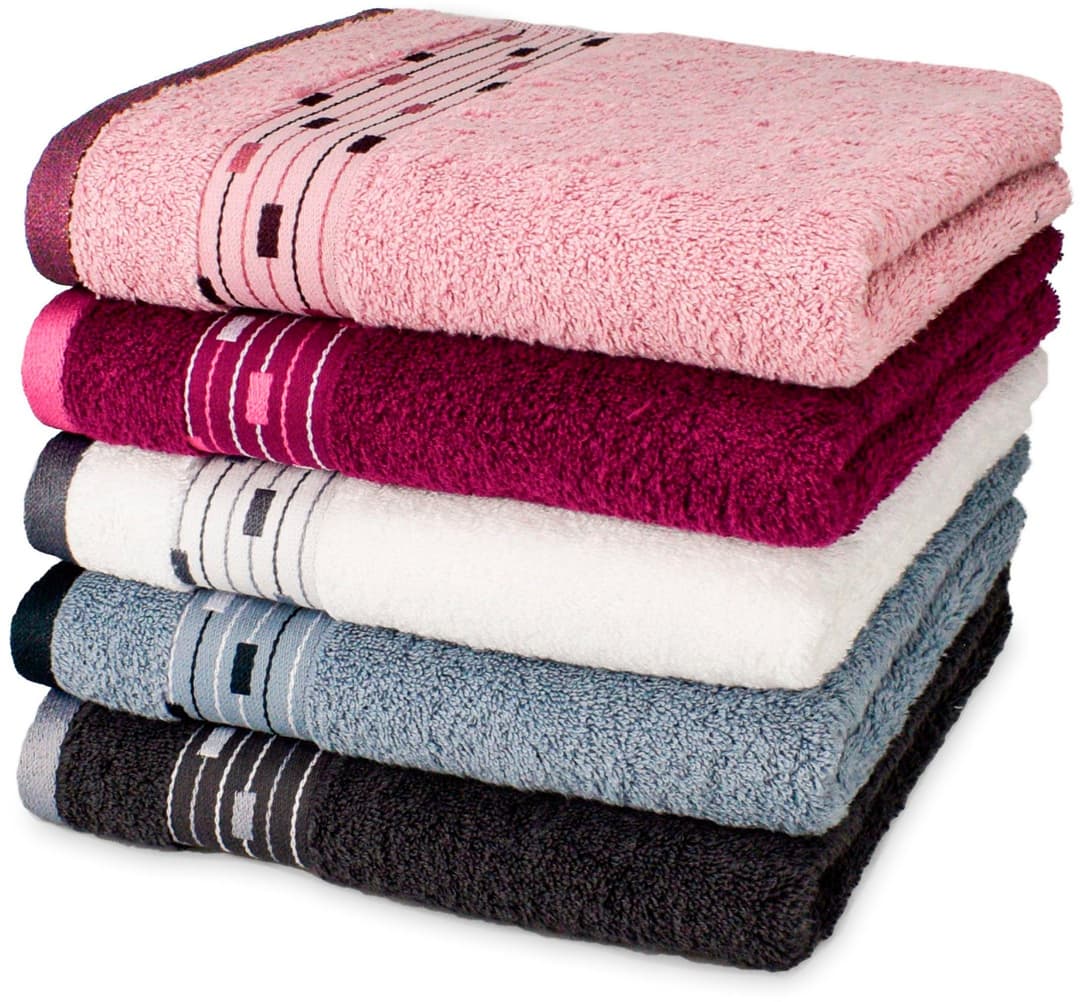 Möve for frottana Handtuch Magic Uni | Grau