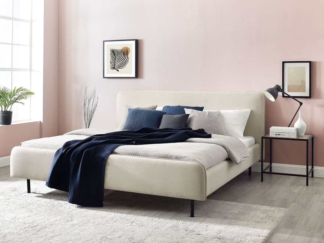 Home affaire Polsterbett Edvard | Beige