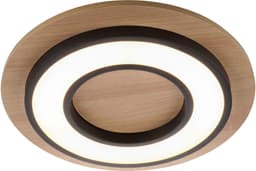 JUST LIGHT Deckenleuchte TOLA | Holztöne