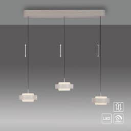 SCHÖNER WOHNEN-Kollektion LED Pendelleuchte ELMO | Beige