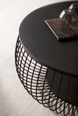 SalesFever Couchtisch Coffeetable | Schwarz