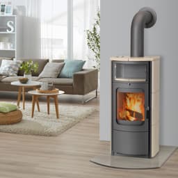 HARK Kaminofen »Opera B Kachel creme« | Beige