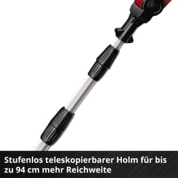 Einhell GE-HH 18/45 Li T-Solo Akku-Heckenschere | Rot