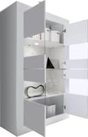 Home affaire Vitrine Basic | Weiß