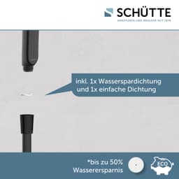 Schütte Handbrause KARIBIK | Schwarz