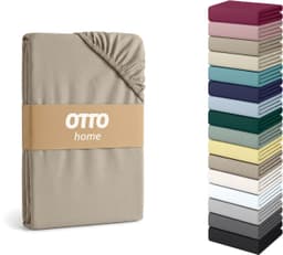 OTTO home Spannbettlaken Physalis Topper COMFORT | Beige