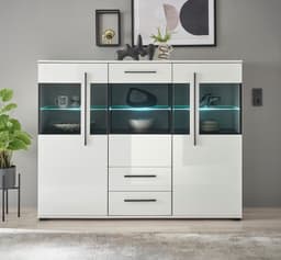Home affaire Highboard Cantara | Weiß