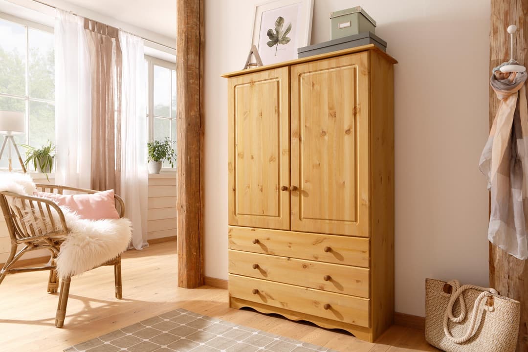 Home affaire Wäscheschrank Minik | Holztöne