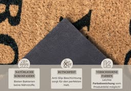 HANSE Home Mix Mats Kokos Prosecco Fußmatte | Braun