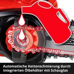 Einhell FORTEXXA 18/20 TH Akku-Kettensäge | Rot