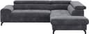 COTTA Ecksofa Aura L-Form | Grau 2
