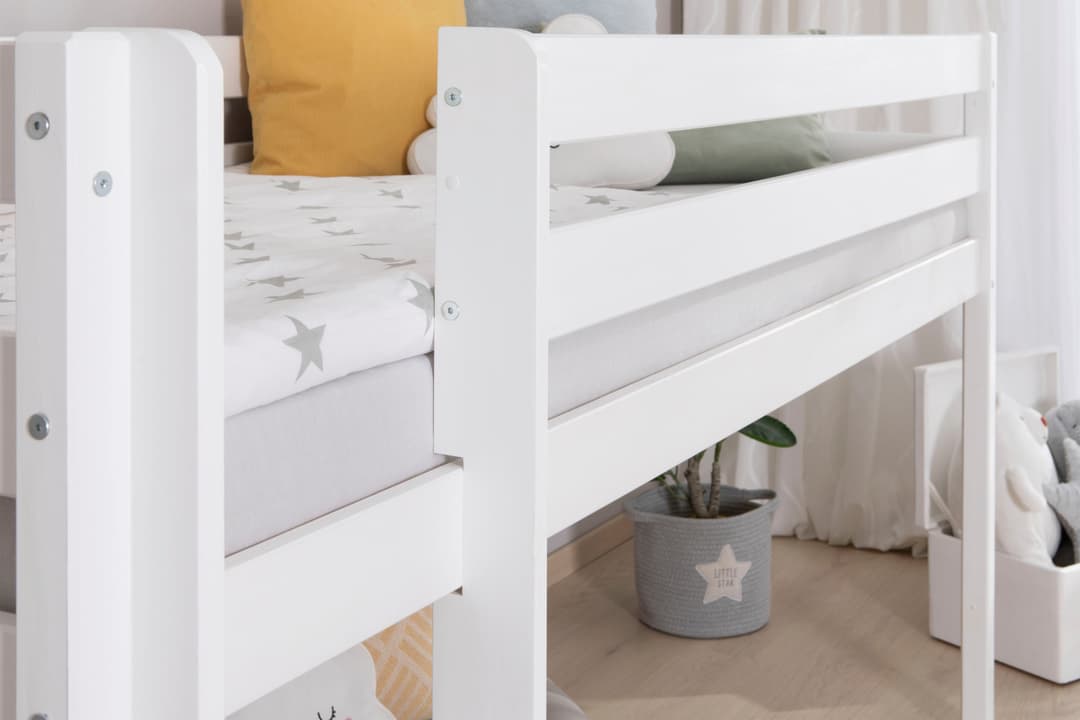 Ticaa Hochbett Malte | Weiß
