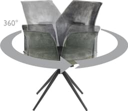 HELA Esszimmersessel SUSANNE | Grün