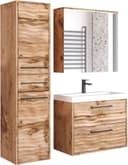 welltime Badmöbel-Set Canada | Holztöne