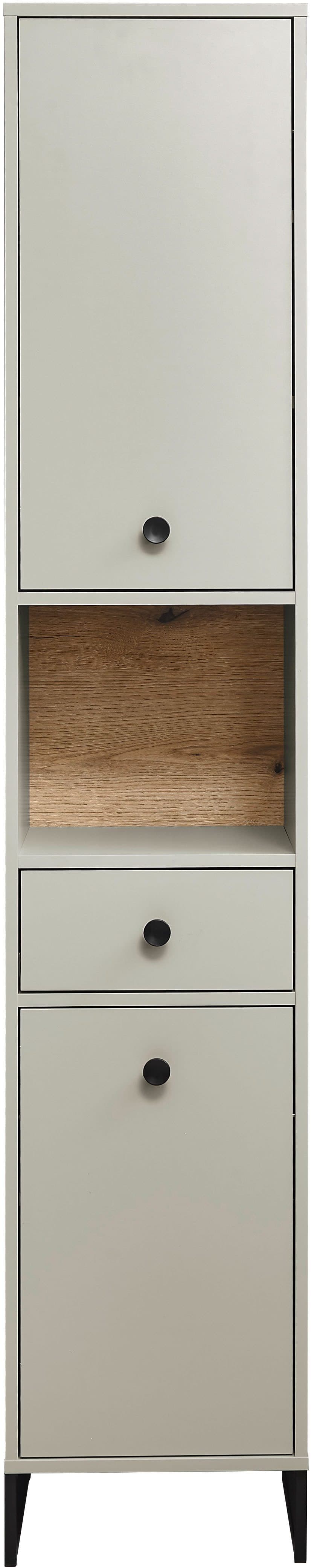 BASIC by Balculina Hochschrank Linea | Beige