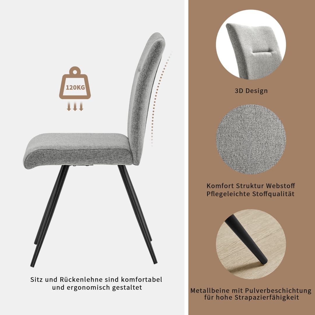OTTO home Essgruppe Arye | Grau