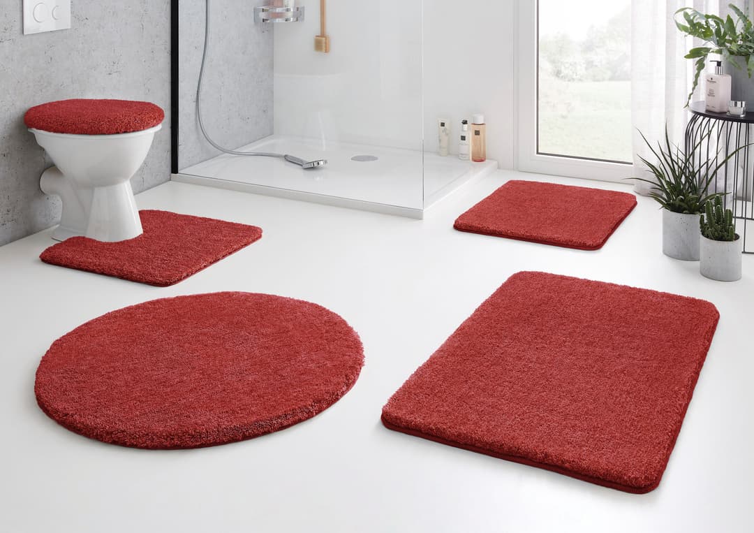 Kleine Wolke Badematte RELAX | Rot