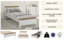 OTTO home Holzbett CARITA | Weiß 3