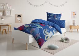 OTTO home Kinderbettwäsche CUDDLEE | Blau