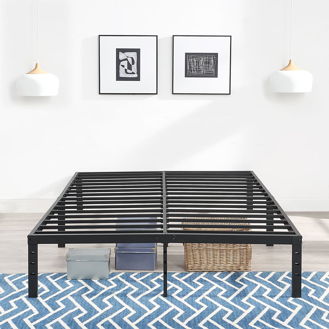 ATLANTIC home collection Metallbett Rafael | Schwarz