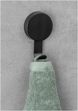 WENKO Wandhaken Static-Loc® Plus Pavia | Schwarz