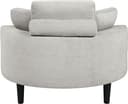 ATLANTIC home collection Loveseat Ravi Sessel | Grau 4