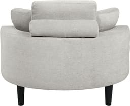 ATLANTIC home collection Loveseat Ravi Sessel | Grau