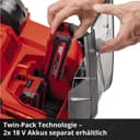 Einhell Akku-Vertikutierer / Lüfter GE-SC 36/35 Li - Solo | Rot 5