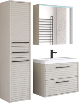welltime Badmöbel-Set Canada | Beige