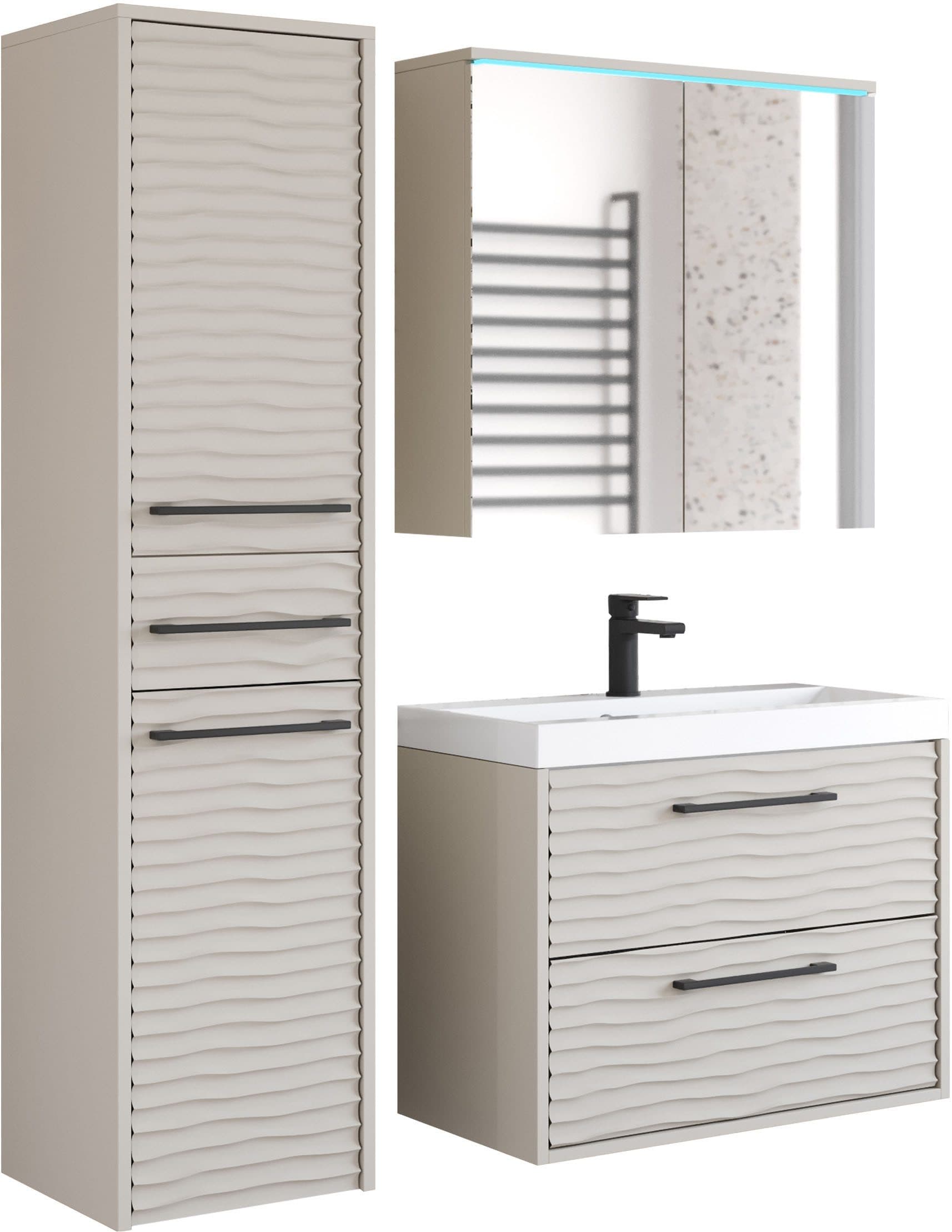welltime Badmöbel-Set Canada | Beige