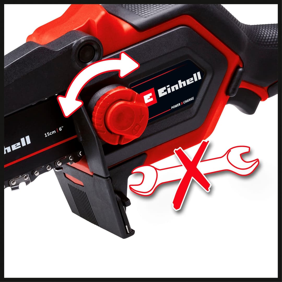 Einhell Akku-Kettensäge GE-PS 18/15 Li Bag Kit | Mehrfarbig