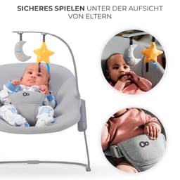 Kinderkraft Babywippe CALMEE | Grau