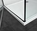 welltime Eckdusche Florenz Black | Schwarz 4
