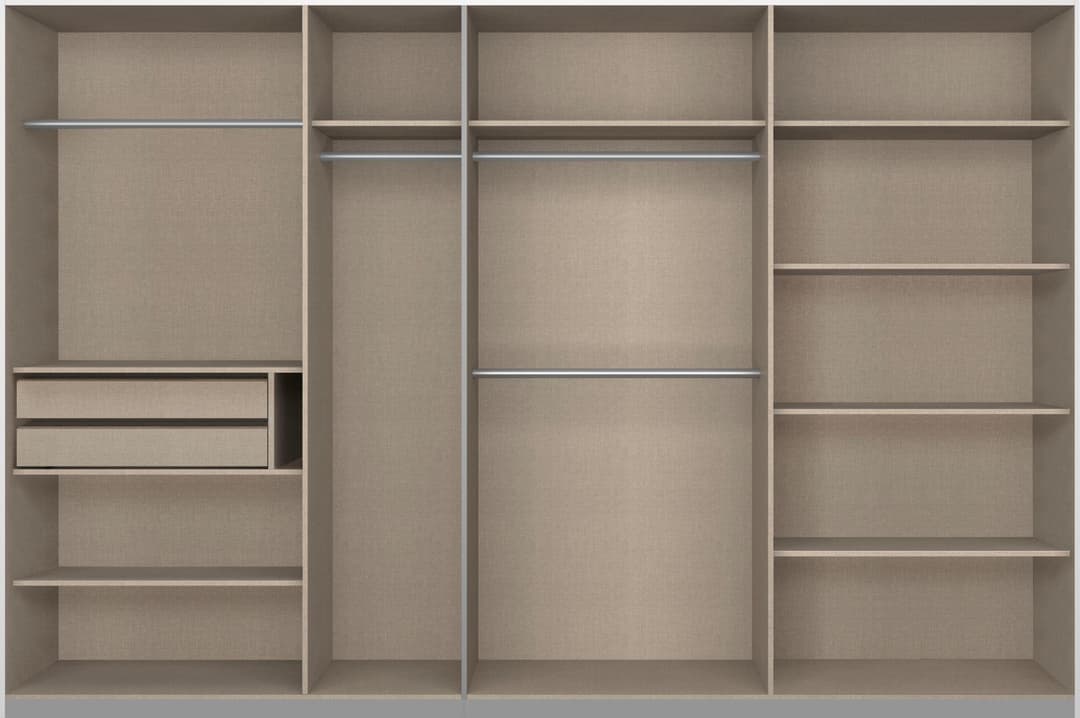 rauch Schwebetürenschrank KEPAN | Weiß