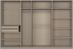 rauch Schwebetürenschrank KEPAN | Weiß